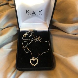 KAY heart necklace